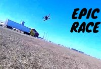 Epic Drone Racing Battle Between Mike and Chad
