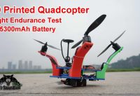 Strange Drones 3D Printed Cruiser Quadcopter Flight Endurance Test
