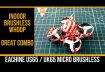 Amazing Indoor FPV Micro Brushless Whoop Quadcopter Combo Eachine US65 Review