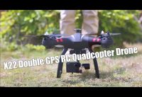 X22 Double GPS RC Quadcopter Drone