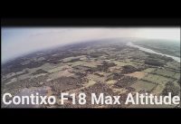 reaching the maximum altitude on my f18 quadcopter drone: 1st attempt