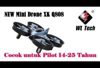 (Cocok utk 14-25 Tahun) XK WL Q808 Mini Drone Kualitas Premium Auto Take Off Landing