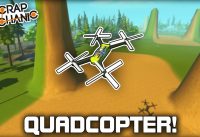 FPV Racing Drone Quadcopter! (Scrap Mechanic Gameplay)