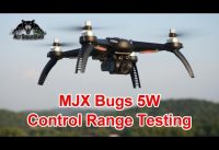 MJX Bugs 5W WIFI FPV Quadcopter Range Testing