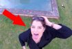 10 WEIRD THINGS CAUGHT ON CAMERA BY DRONE
