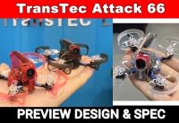TransTec Attack 66 F4 OSD 1S Tiny Whoop FPV Racing Drone
