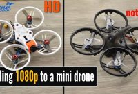 Converting ET115 to CineWhoop – Installing a 1080p camera to fpv drone