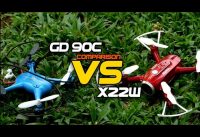Apex GD-90C VS Syma X-22W Drone Elegant VS Agresif Altitude Hold