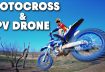 Motocross vs FPV Drone