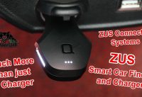 ZUS Connected Systems Smart Car Finder Dual USB Car Charger