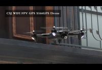 CSJ WIFI FPV GPS S166GPS Drone with 1080P Camera 18mins Flight Time