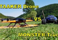 Drone VS RC Monster Truck – STAAKER Drone Chasing RC Car