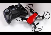 LF606 Mini Folding Great Beginners Drone Gaming style Transmitter 8 minute flight