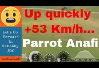 Parrot Anafi Speed Test +53 kmh going up quickly, Portugal – Great Beginner Drone