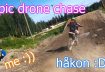Epic GoPro FPV Drone Chase Footage Of Motocross Rider