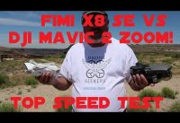 Fimi X8 SE vs Mavic 2 Zoom Top Speed Test