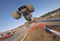 Monster Truck Footage From a Racing Drone Myrtle Beach Speedway