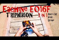 2019 New Tech | Eachine E016F Trifibian 3 in 1 RC | Extreme First Impression Review