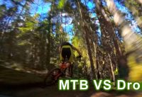 MTB VS DRONE | Race Drone Following Enduro Mtb | Fpv Drones