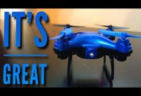 SNAPTAIN SP310 Mini Drone Pocket Quadcopter Throw to Go 3D Flips Altitude Hold 14+