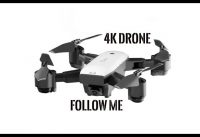 4K GPS Drone Follow Me Altitude Hold Quadcopter Foldable