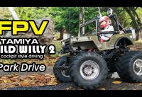FPV Tamiya Wild Willy 2 – Park Drive
