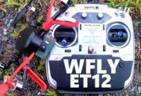 WFLY ET12 bound to RC LOGGER PPM Brushless Drone Flight Review