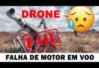 Falha em motor de um drone – hexa vs quad –  DRONE FAIL DRONE CRASH