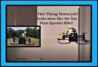 Hybrid Star Wars Speeder Bike for civilians? It’s cool, but does it really fly?