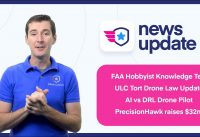 Drone News: Recreational Drone Aeronautical Test, ULC Tort Law update, AI vs DRL Pilot challenge