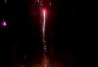 HAPPY NEW YEAR FPV drone flying in fireworks