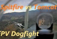FPV Dogfight: Spitfire vs F-14 Tomcat 💥💥💥