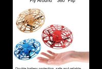 UFO Induction, Gesture Sensing Interactive Drone, Altitude Hold 360° Flip UAV, Kid’ Christmas Gift