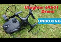 Utoghter 69601 Drone with 720P Camera – RC Quadcopter – Unboxing (Video)