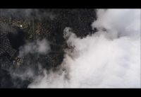 clouds the sky alt 2200m in high altitude drone ANAFI PARROT