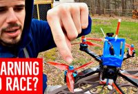 FREESTYLE guy tries drone RACING – Here’s my First EVER Backyard Race Course
