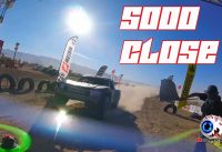Race drone vs Trophy Truck in Baja