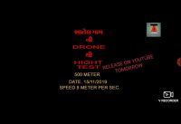 BHATEL Mi 4k drone altitude test 500m
