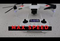 Hubsan Zino 2 maximum speed (FilmNormalSport mode)