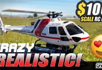 REALISTIC RC HELICOPTER – XK K123 AS350 SCALE Helicopter – REVIEW, LOS, FPV