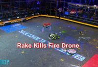 Rake kills a fire drone, a breakdown