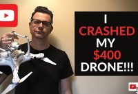 I CRASHED MY 400 DRONE (Black Box Footage) dronefails