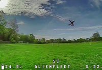 Quarantine FPV Drone Racing Crash Attacked by the Gate