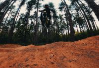SHERWOOD PINES DIRT JUMPS FROM A FPV DRONE