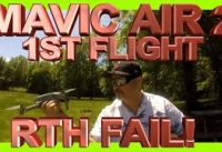 DJI MAVIC AIR 2 1st Flight, RTH FAILS Important Warranty TIP