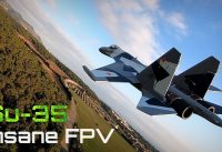 SU-35 Insane Aerobatics in FPV ✈️ HD 60fps