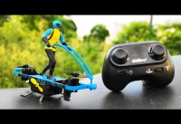 Flying motorcycle Drone | 2.4Ghz RC Drones with Auto Hovering Headless Mode | 4 CH Flying Bike Drone