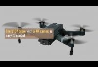 S107 Drone WiFi FPV Drone Trajectory Flight Altitude Hold Gesture Photo Video RC Quadcopter