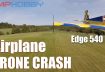 DRONE CRASHES INTO RC AIRPLANE WING – What not to do when chasing an airplane