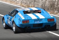 De Tomaso Pantera Gr. 4 Race Car: Cleveland V8 Sound on hillclimb